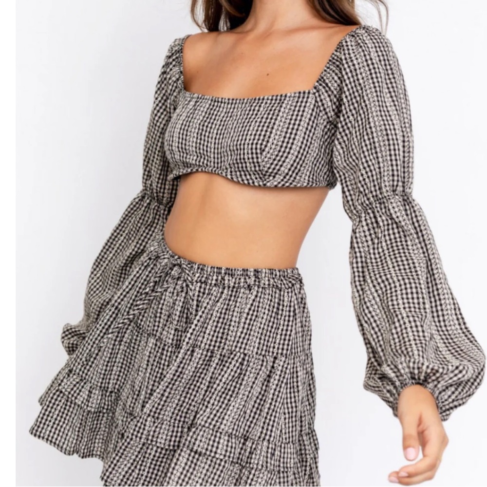 Le Lis ruffle underwire top